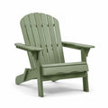 Sedia Adirondack in legno composito verde
