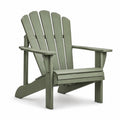 Sedia Adirondack in legno verde