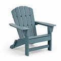 Sedia Adirondack in legno di pino blu